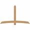 Ekena Millwork Bellingham Timber Gable Bracket, Western Red Cedar, 84"W x 53"H x 5 1/2"D x 5 1/2"F, 15/12 Pitch GBW084X53X0606BEL00SWR - alternate 1